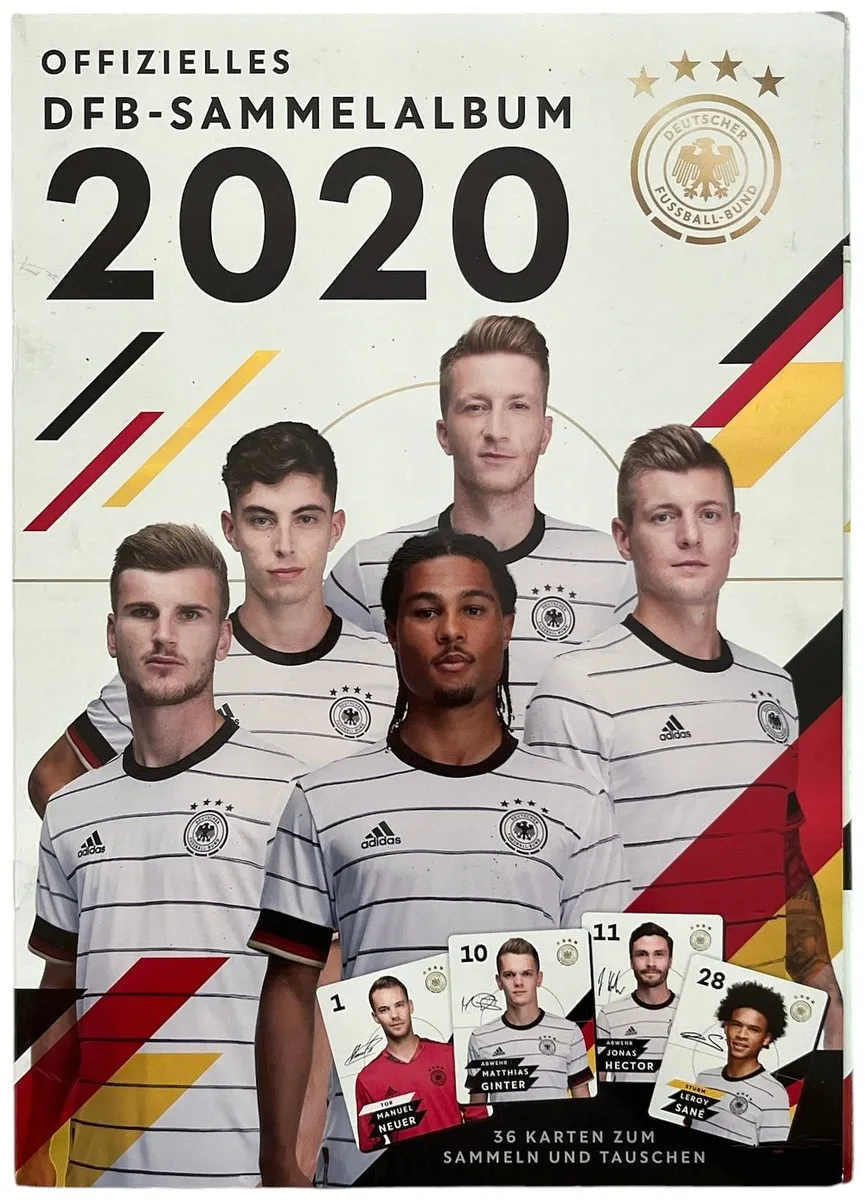 REWE Official DFB Germany National Team 2020 Card Album (Offizielles DFB-Sammelalbum 2020)