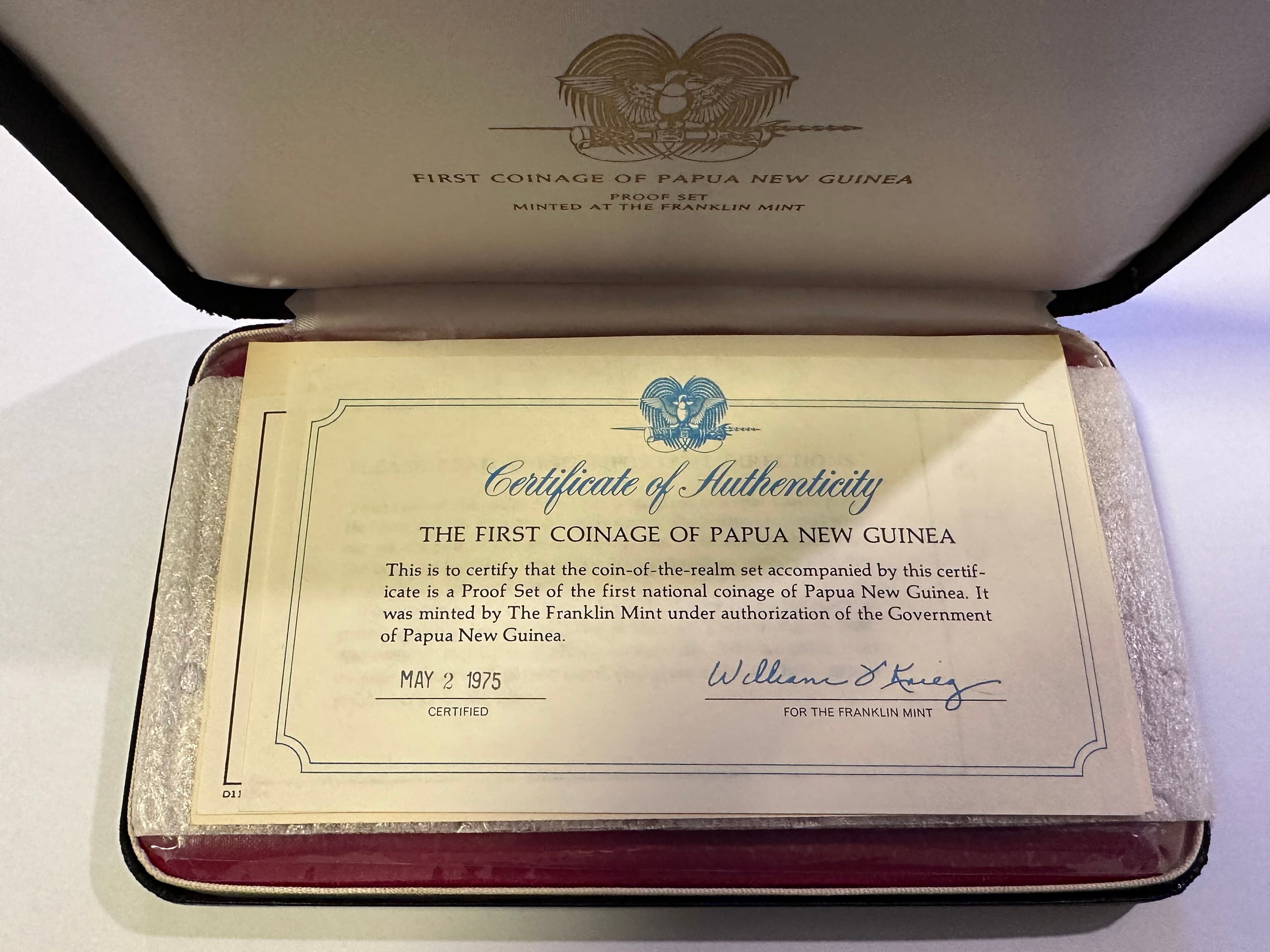 Papua New Guinea Proof Set 4