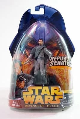 Star Wars Revenge of the Sith Bail Organa #15 Republic Senator, Hasbro 2005, Carded 5