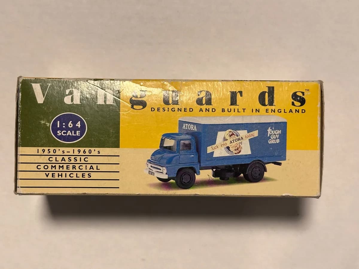 Vanguards (Lledo) VA6005 Ford Thames Trader Van – Atora Livery – 1:64 Limited Edition #4205/5000 – Boxed with Certificate