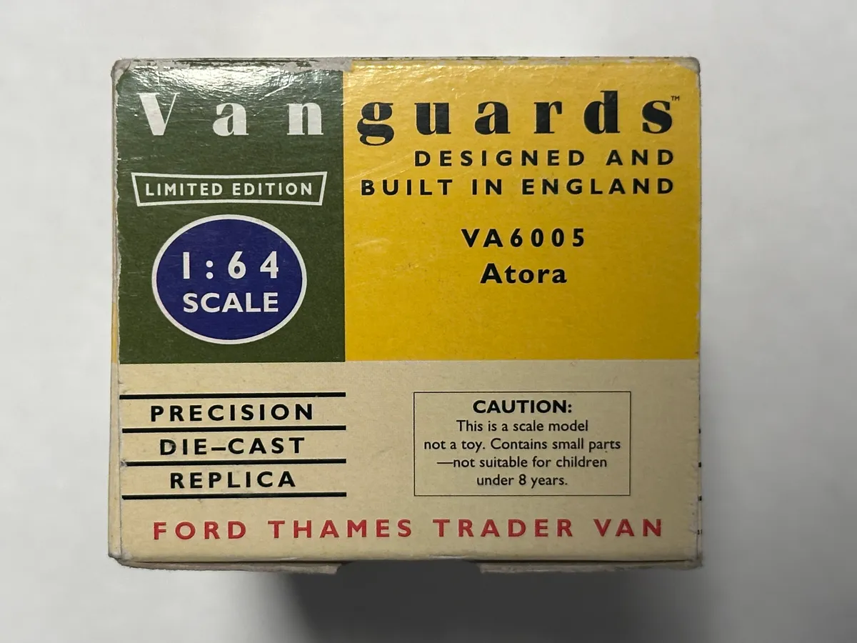 Vanguards (Lledo) VA6005 Ford Thames Trader Van – Atora Livery – 1:64 Limited Edition #4205/5000 – Boxed with Certificate 6