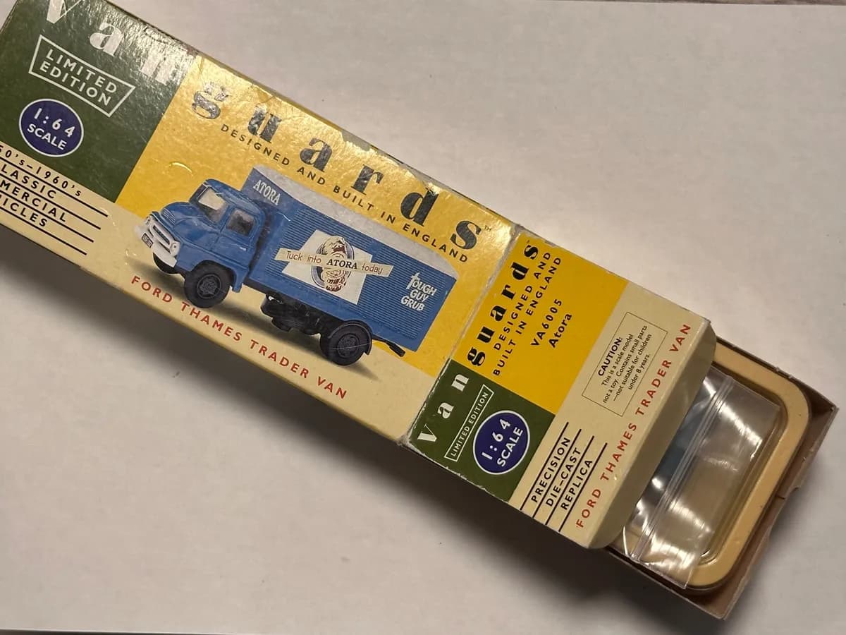 Vanguards (Lledo) VA6005 Ford Thames Trader Van – Atora Livery – 1:64 Limited Edition #4205/5000 – Boxed with Certificate 2