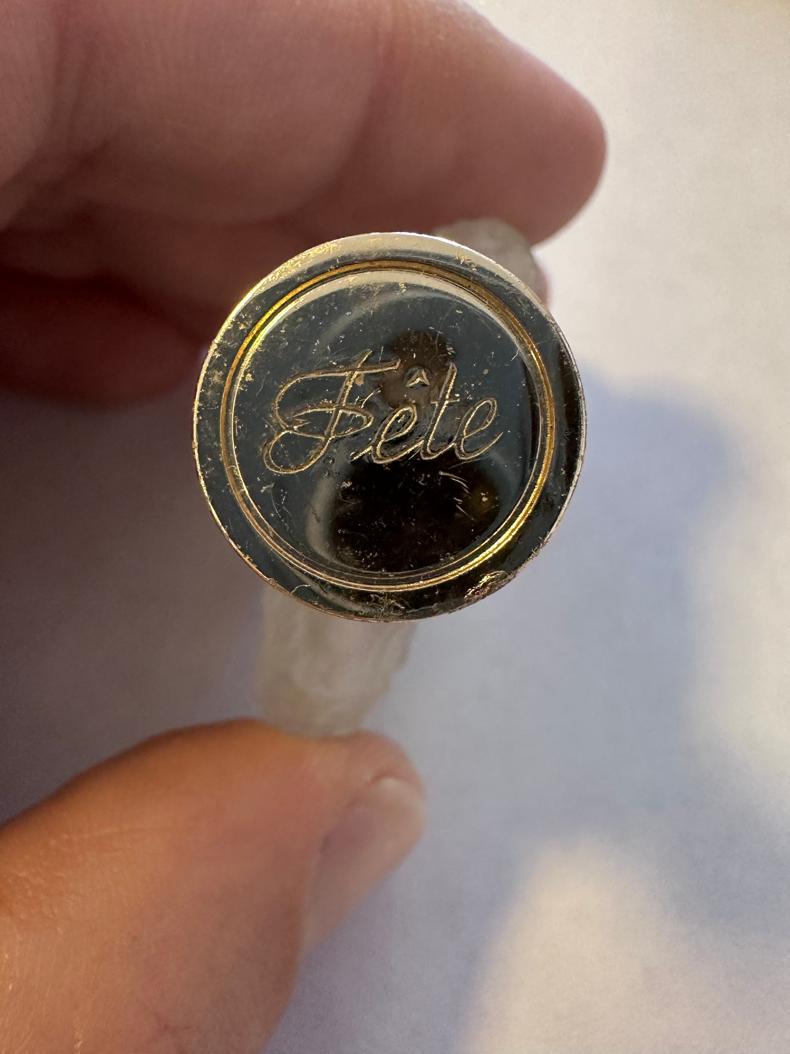 Vintage Molyneux Fete pure Parfum Extrait Bottle in Case - Paris 5