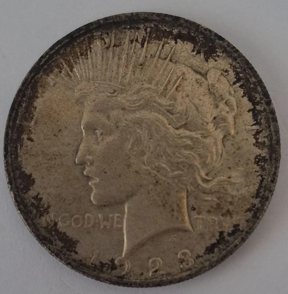 1923 Peace Silver Dollar – Philadelphia Mint – Circulated