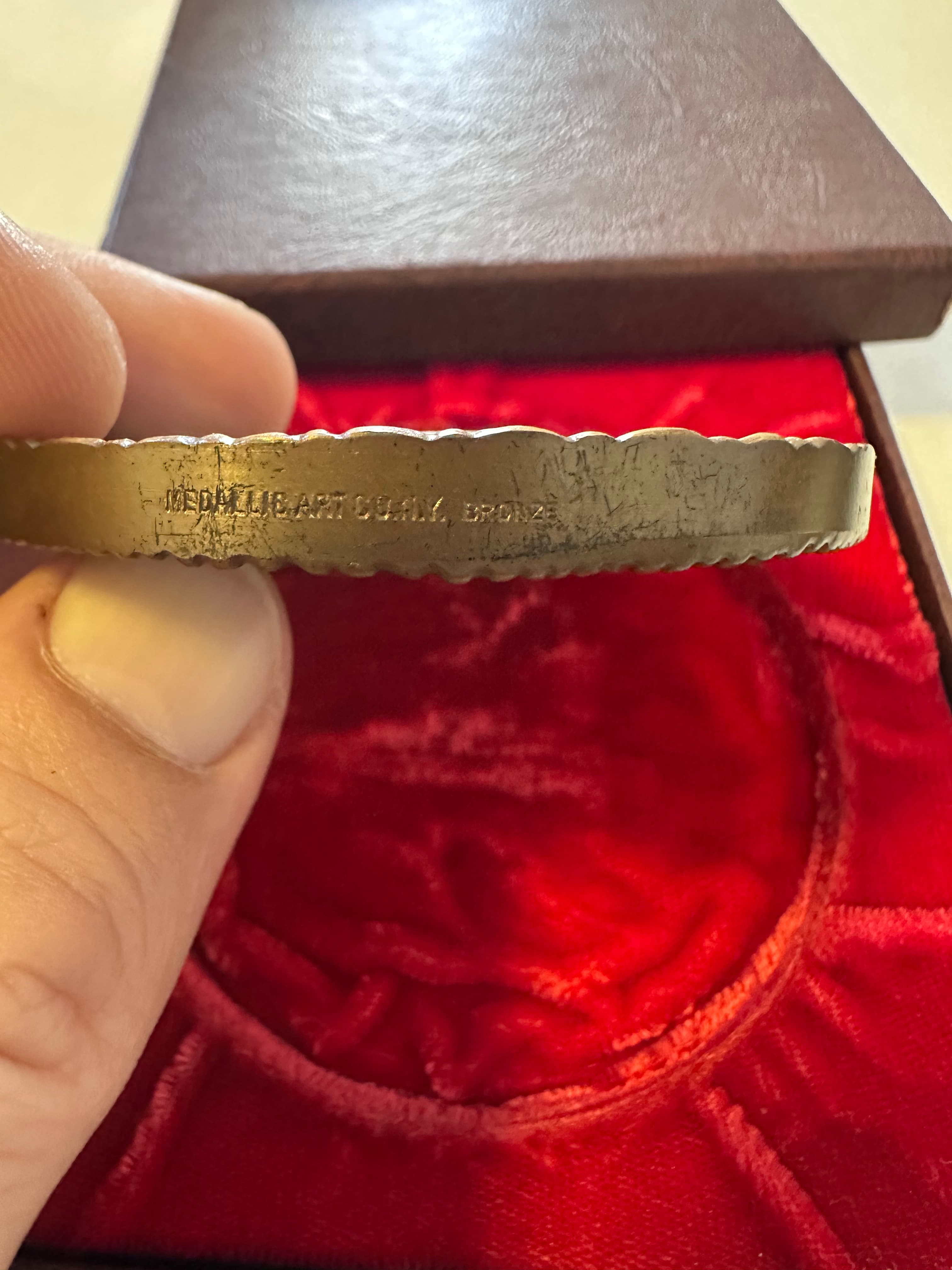 "The Society of Medalists" - 61st Issue Bronze Medal - By Leo Lentelli - Original Box 5