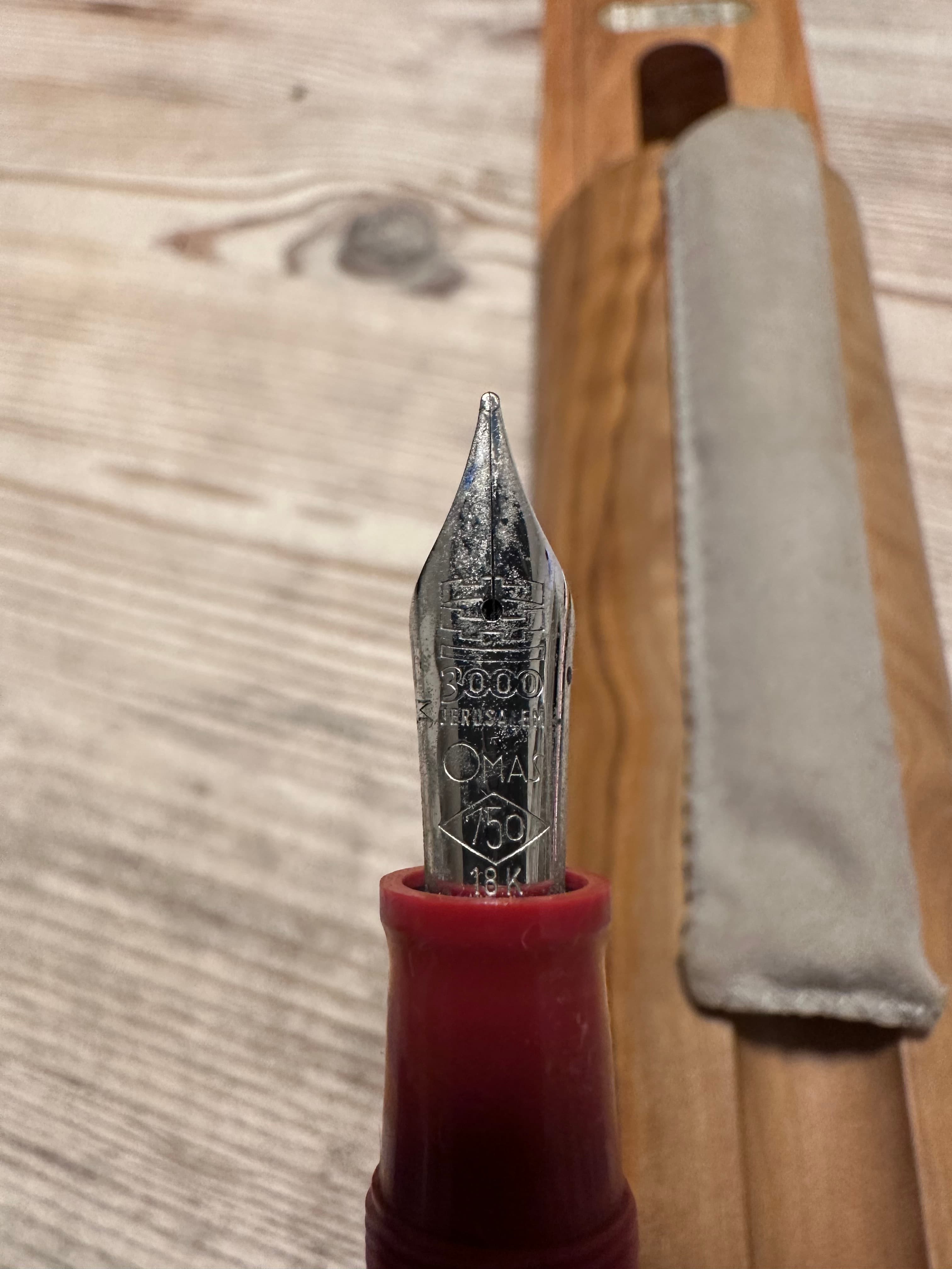 Omas Jerusalem 3000 925 Sterling Silver Limited Edition Pen 8