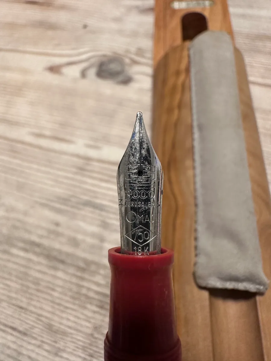 Omas Jerusalem 3000 925 Sterling Silver Limited Edition Pen 14