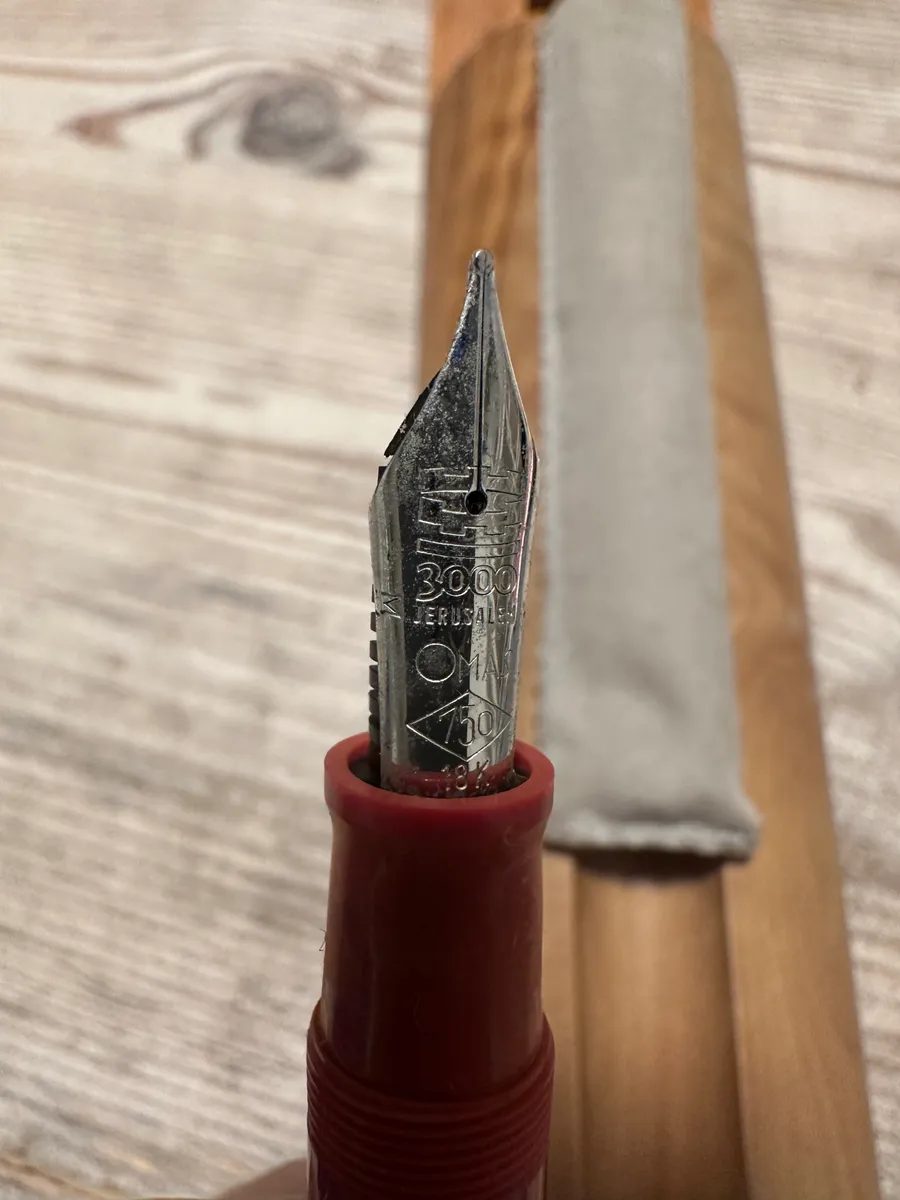 Omas Jerusalem 3000 925 Sterling Silver Limited Edition Pen 4