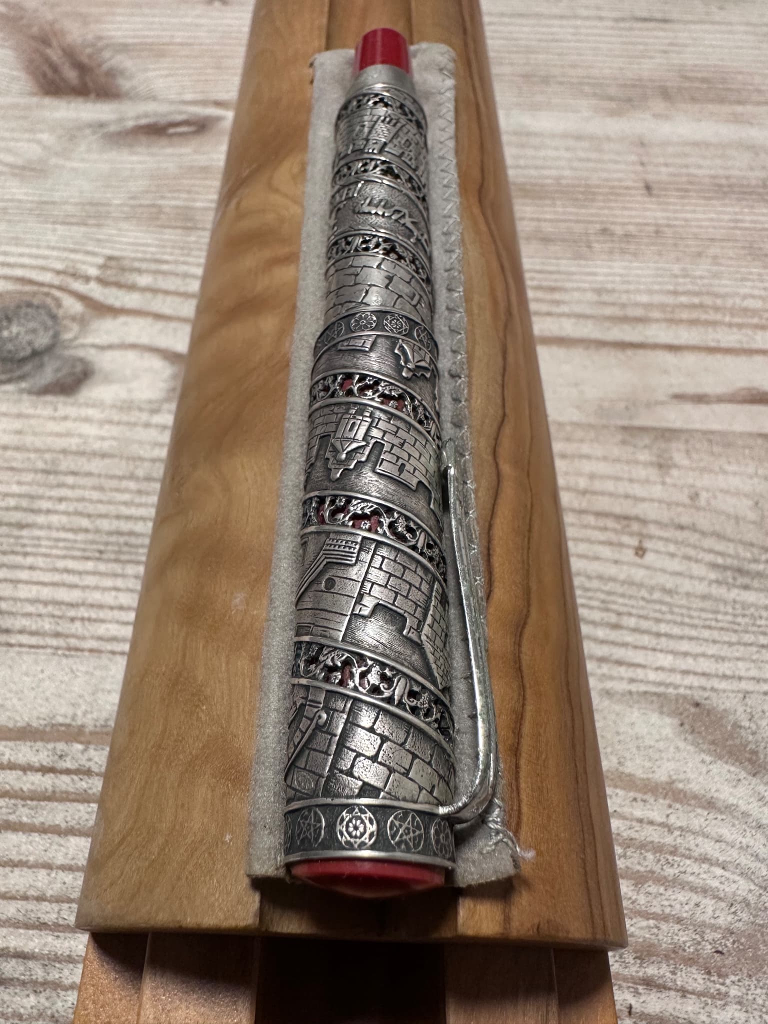 Omas Jerusalem 3000 925 Sterling Silver Limited Edition Pen 6