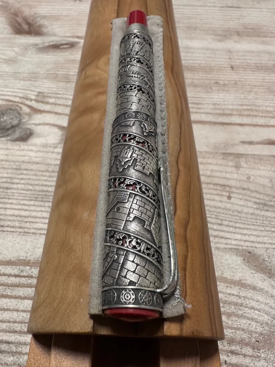 Omas Jerusalem 3000 925 Sterling Silver Limited Edition Pen 12