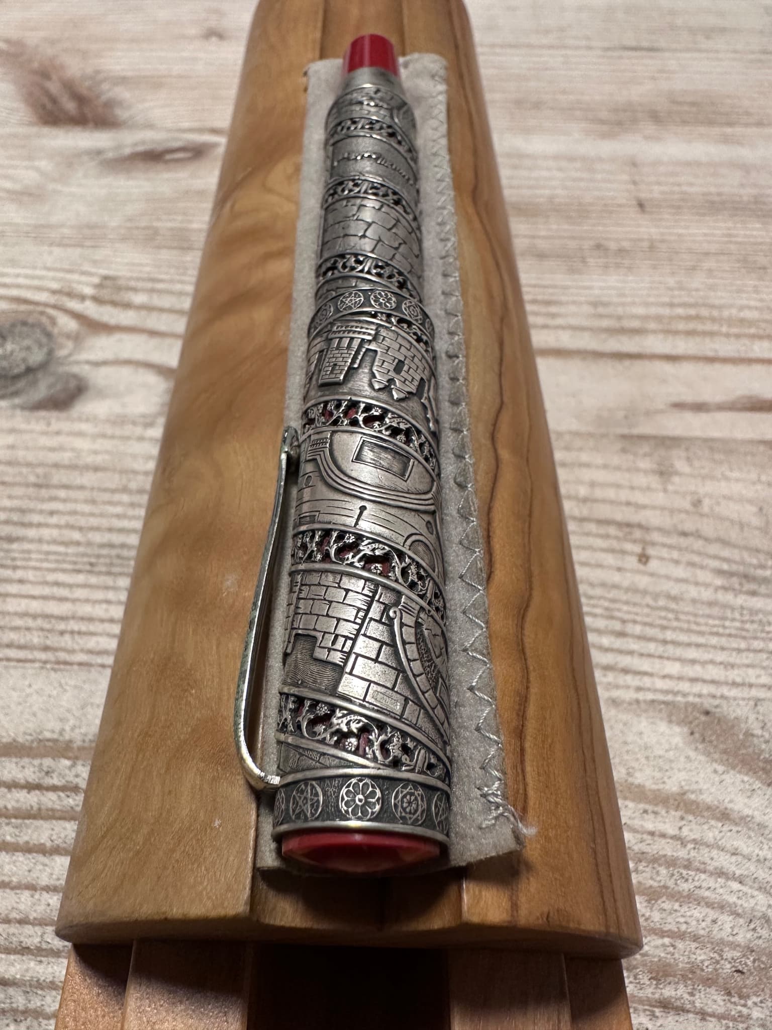 Omas Jerusalem 3000 925 Sterling Silver Limited Edition Pen 7