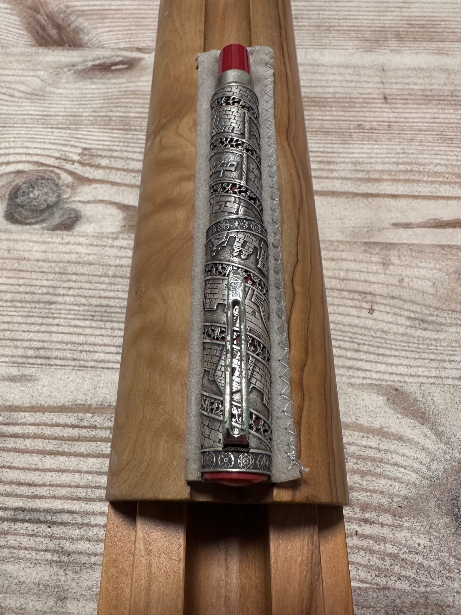 Omas Jerusalem 3000 925 Sterling Silver Limited Edition Pen 5