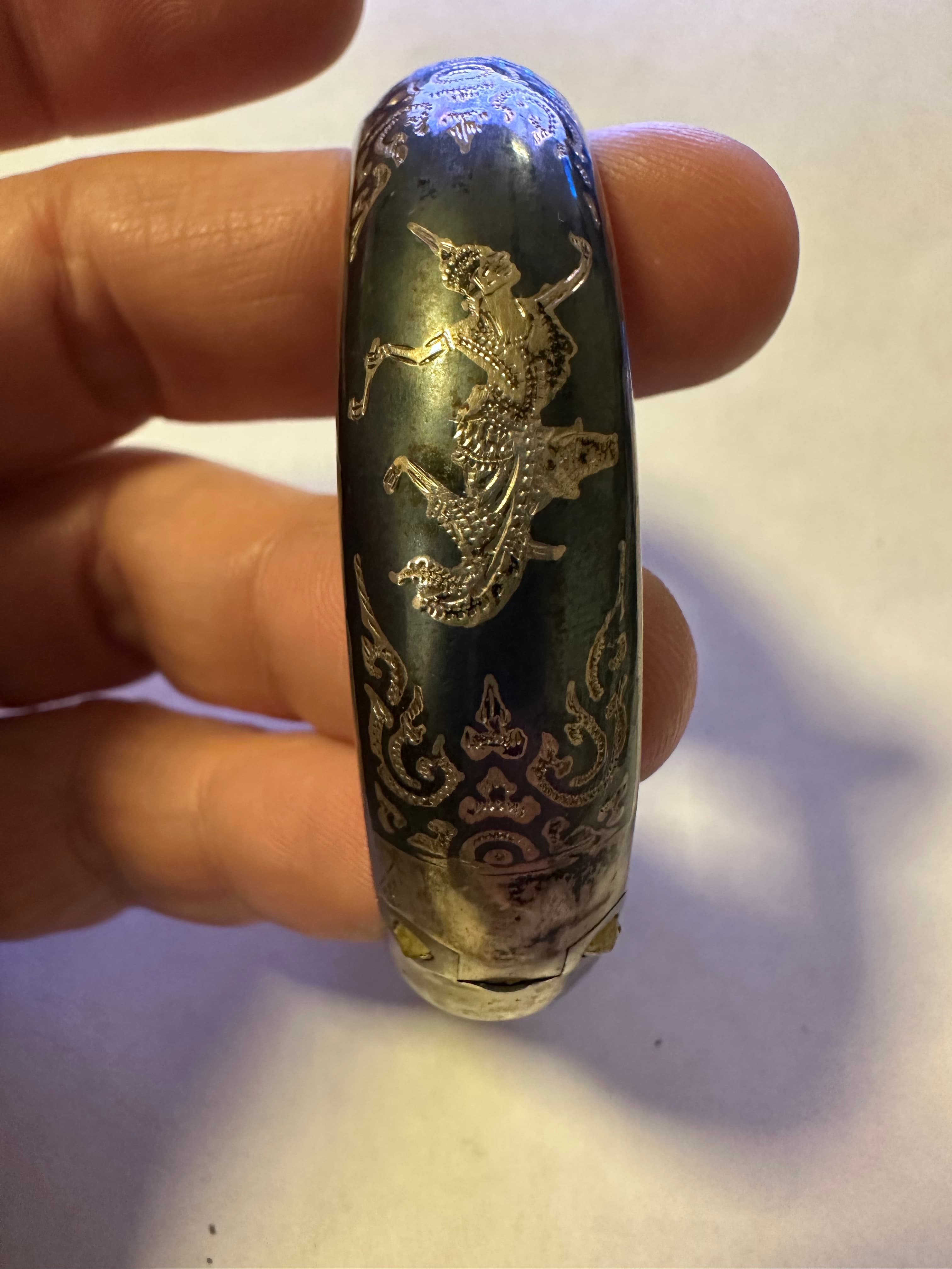 Siam Sterling Niello Bracelet 4