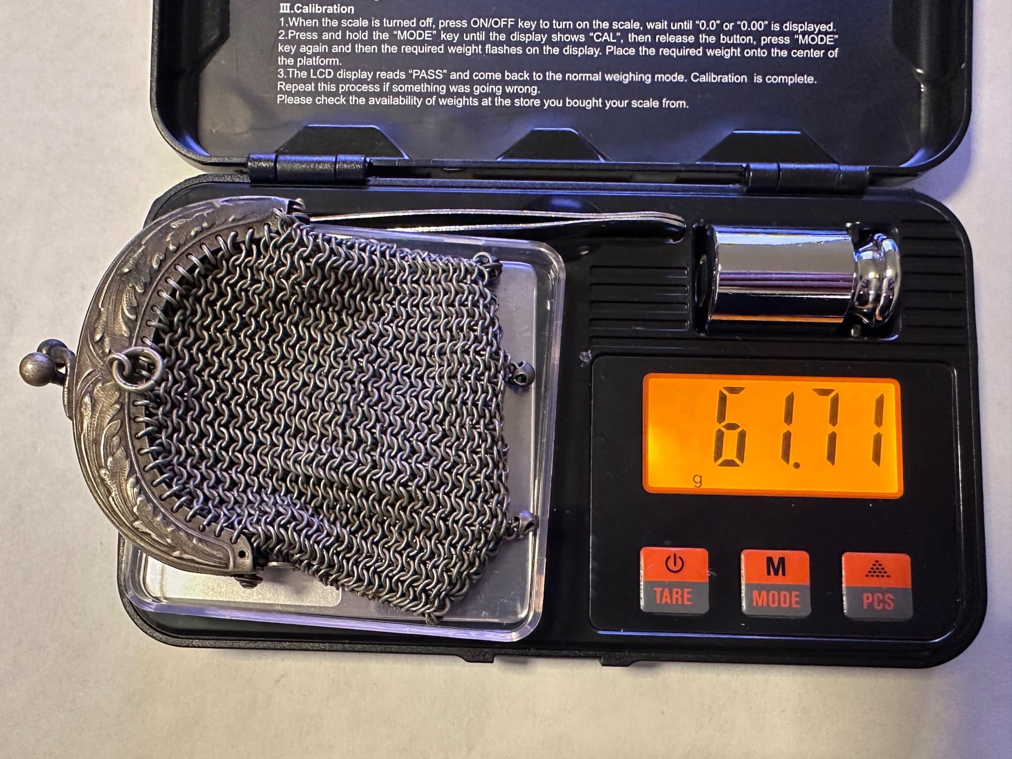 Chainmail Mesh Coin Purse 3