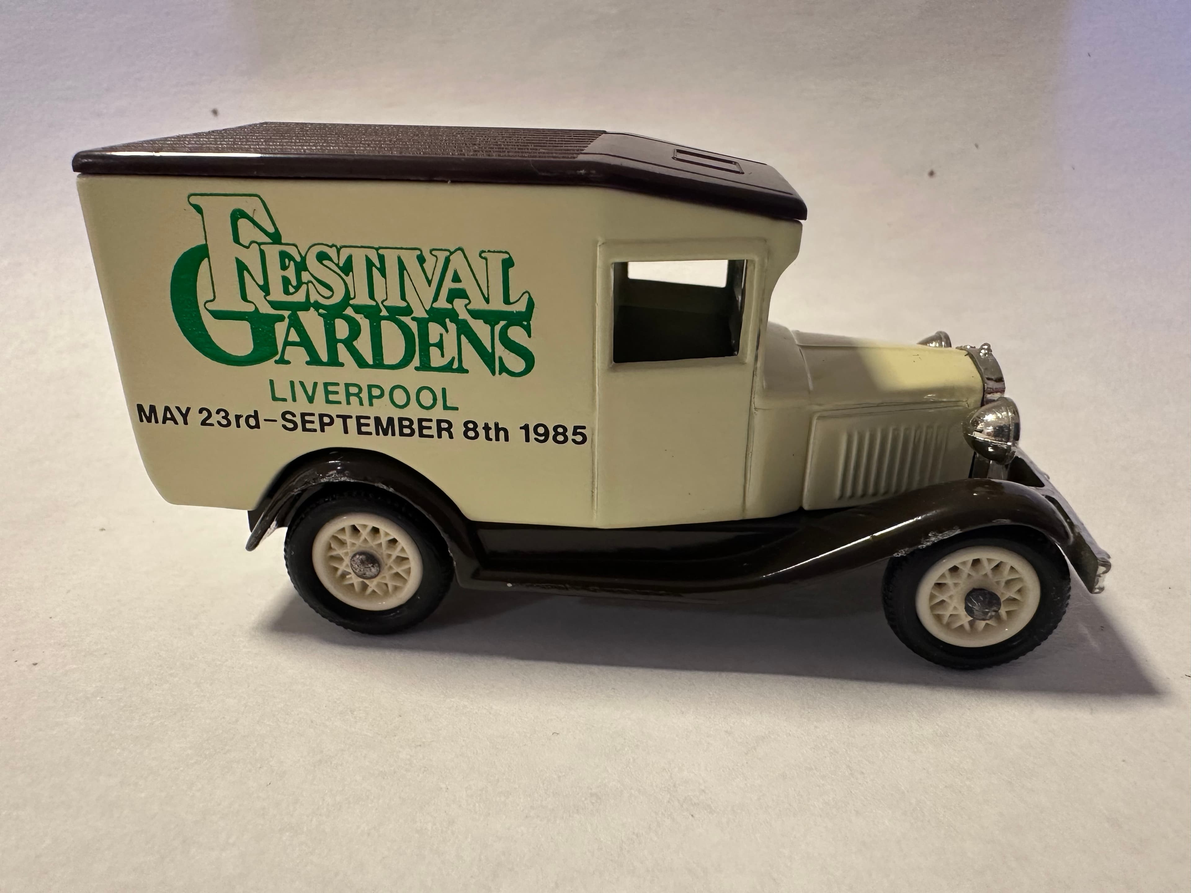 Lledo Days Gone diecast delivery van - Festival Gardens Liverpool 4