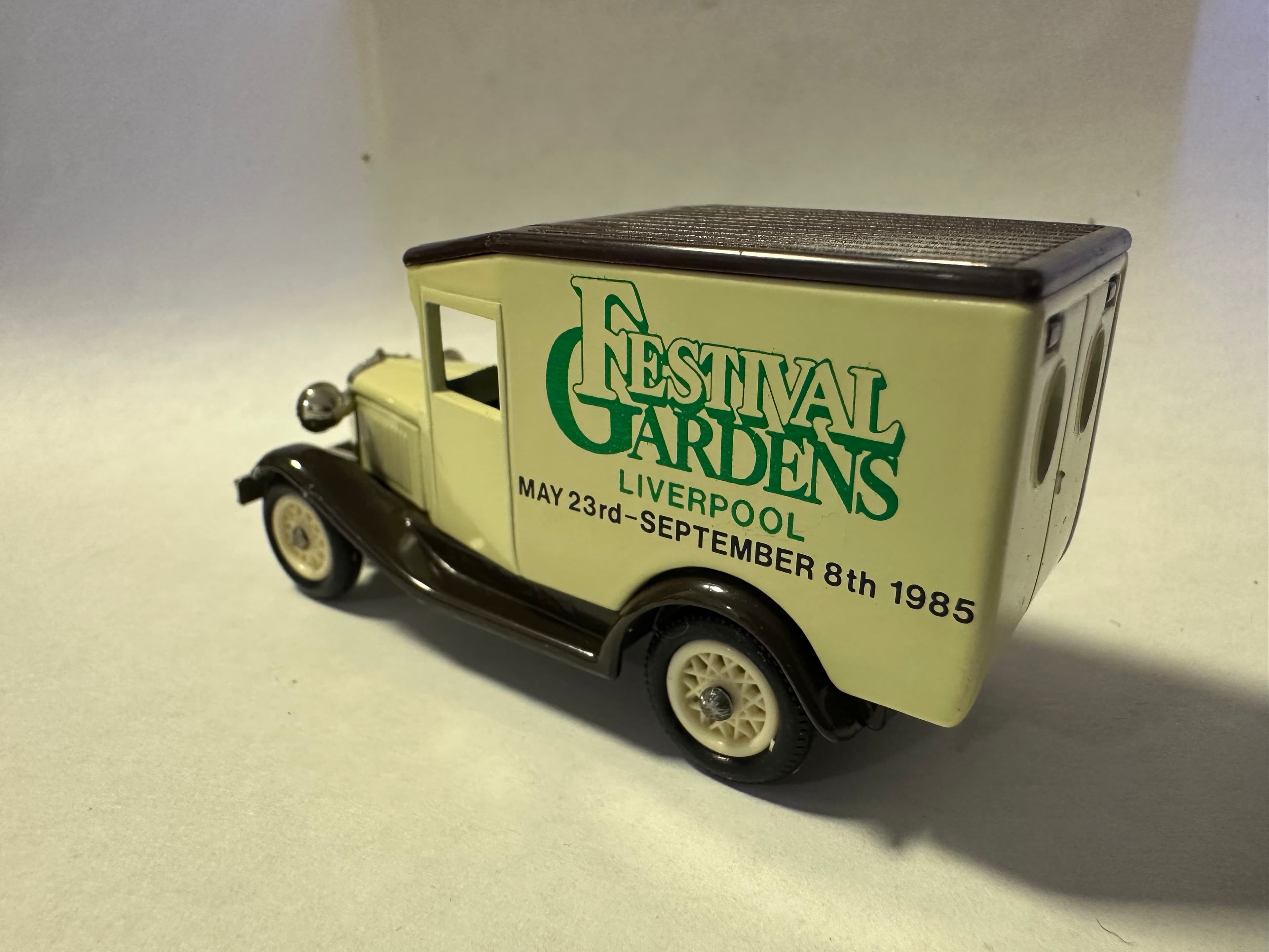 Lledo Days Gone diecast delivery van - Festival Gardens Liverpool 6