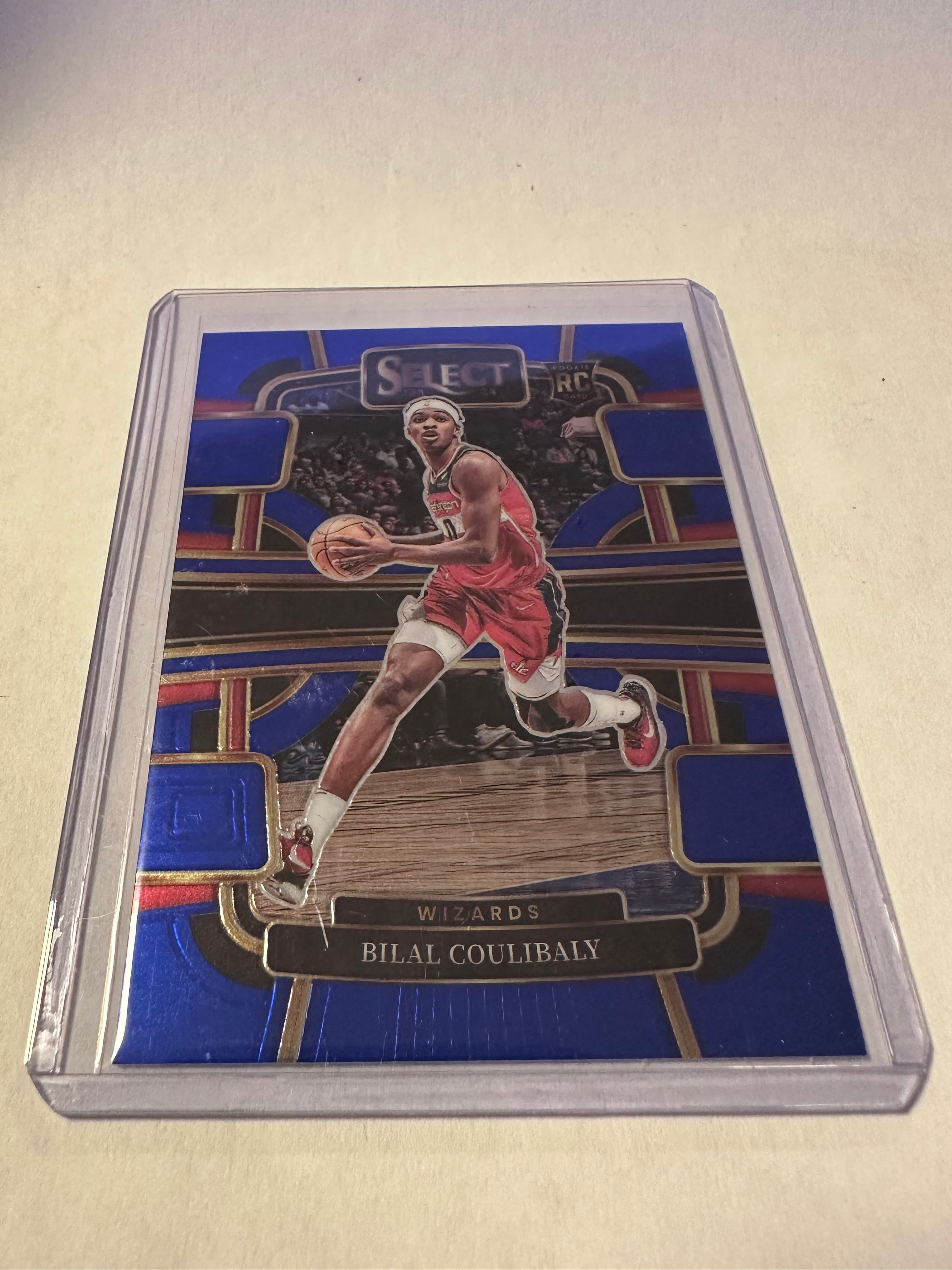Bilal Coulibaly Rookie Lot – Select Blue + Court Kings Water Color + Donruss Rated Rookie 2