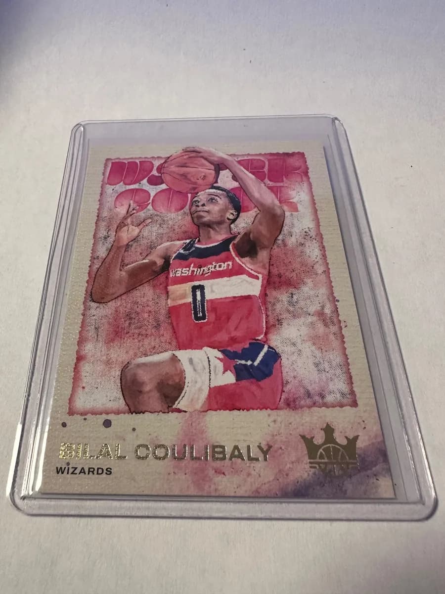 Bilal Coulibaly Rookie Lot – Select Blue + Court Kings Water Color + Donruss Rated Rookie 4