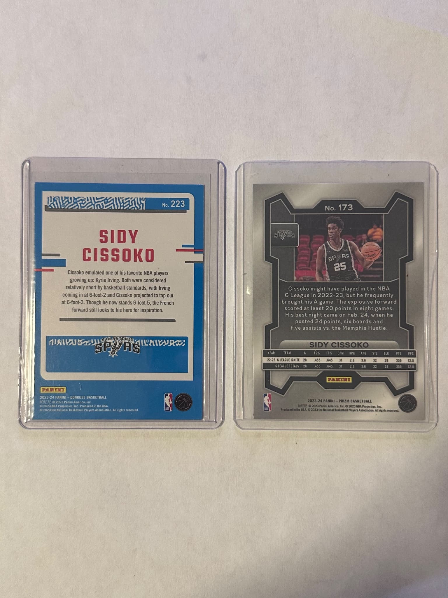 Sidy Cissoko Rookie Auto – Hoops Hot Signatures RC + 2 Free Rookie Cards 4