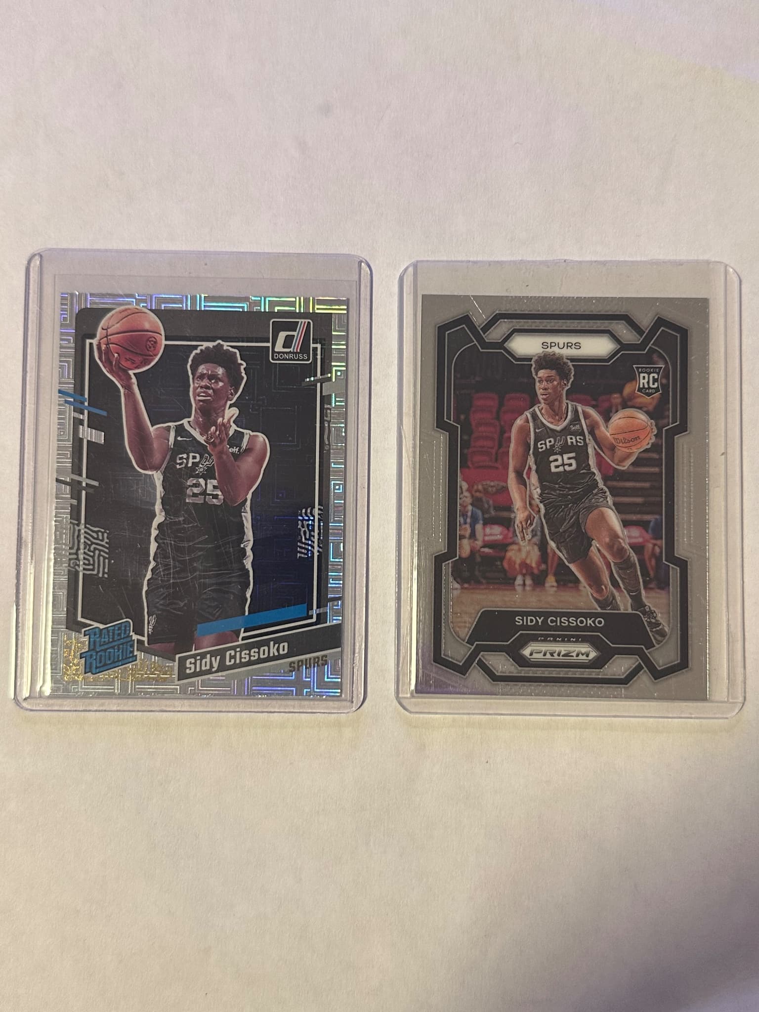 Sidy Cissoko Rookie Auto – Hoops Hot Signatures RC + 2 Free Rookie Cards 3