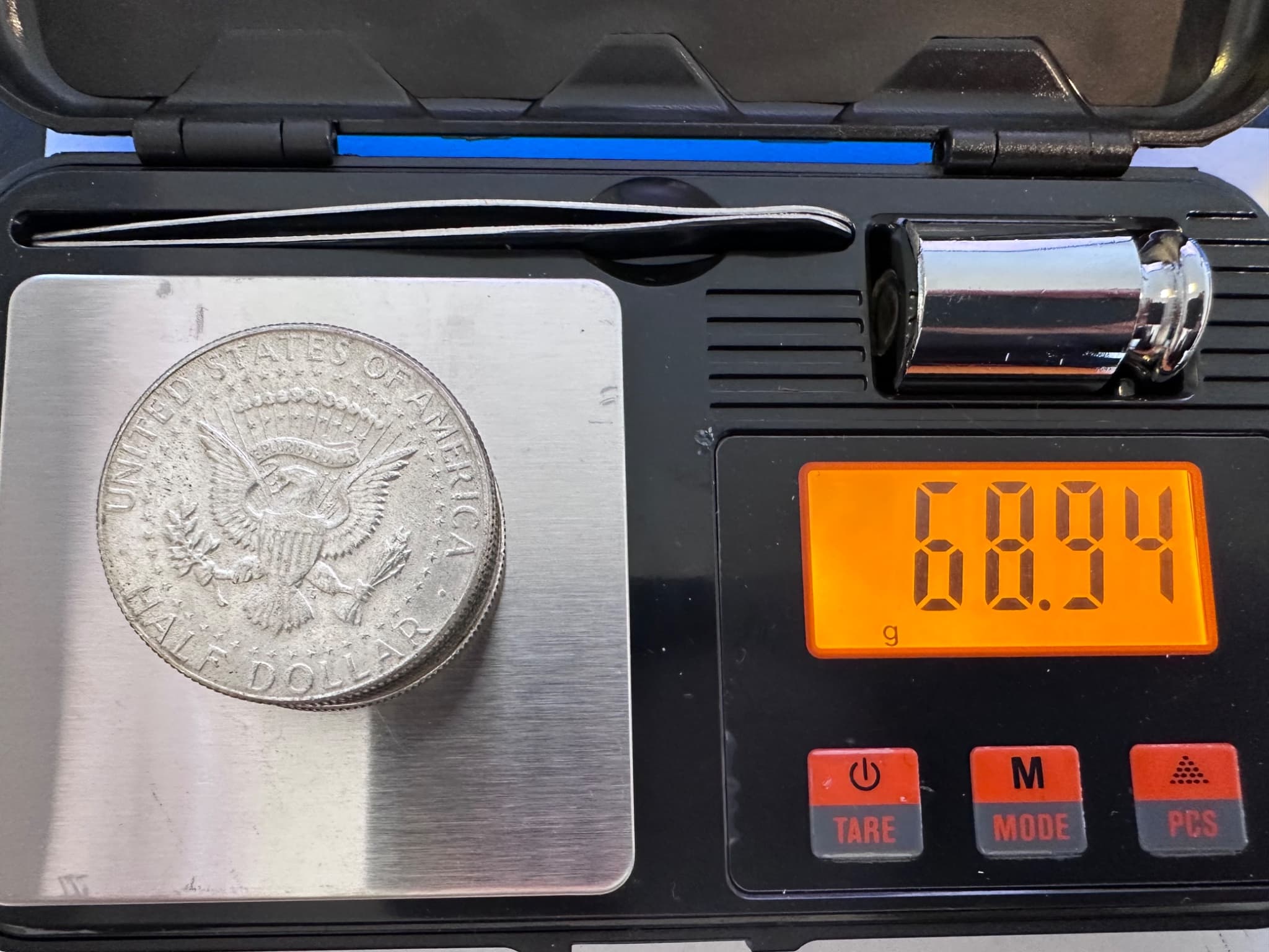 6x 40% Silver Kennedy Half Dollars (1966–1968) – Silver Lot 3