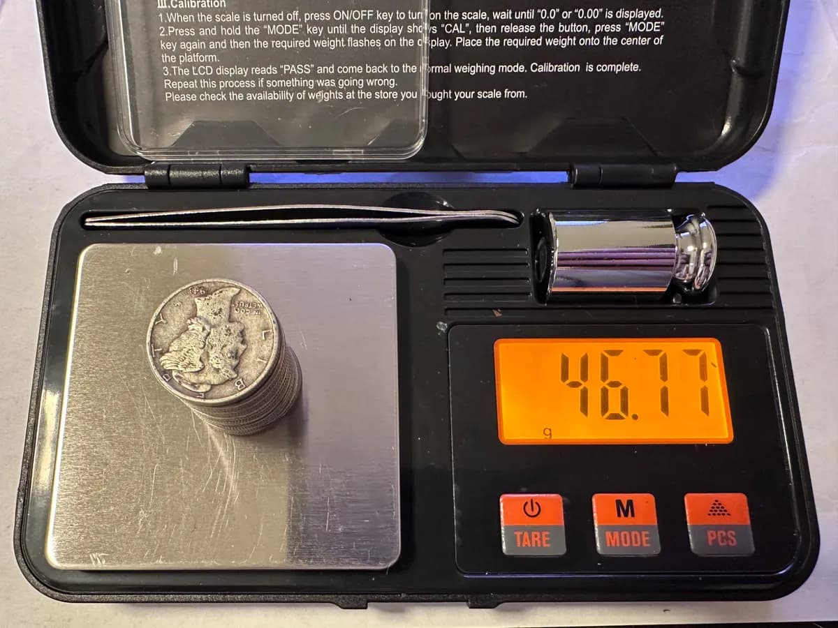 1943 Mercury Dime Lot 19 Coins 90 Percent Silver US Winged Liberty Dimes 4