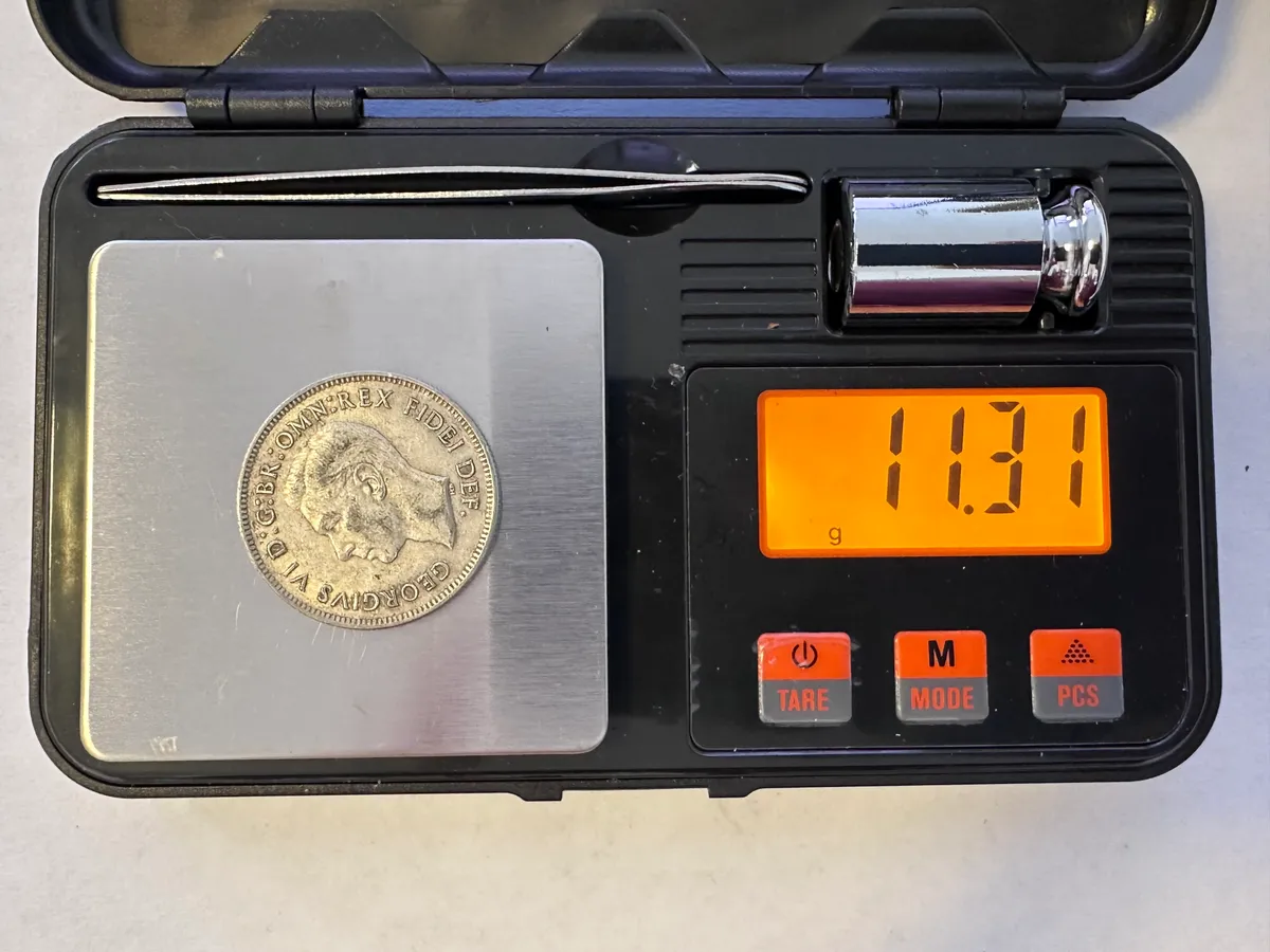 Australia 1951 Florin Silver Coin - Federation Jubilee 3