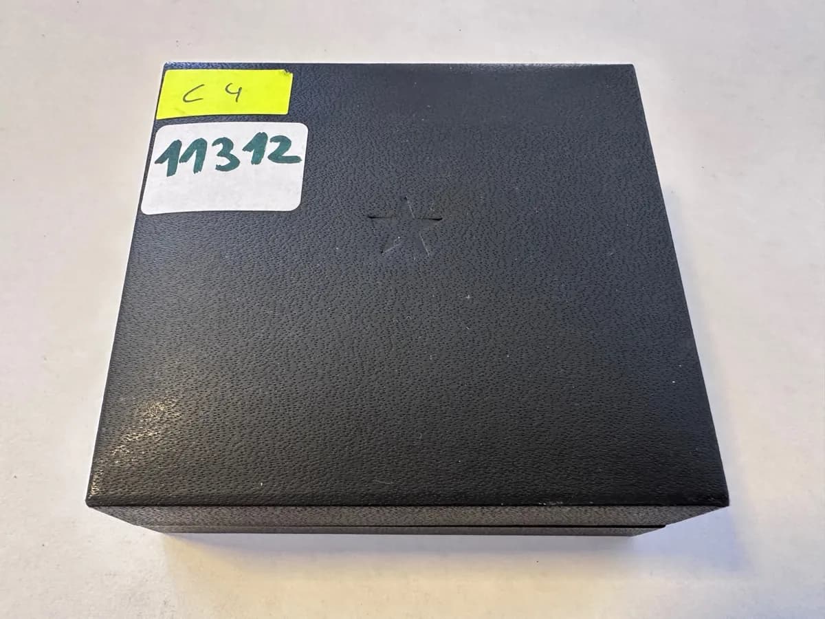 Macy’s Sterling Silver Swarovski Crystal Pink Flower Necklace in Box 3