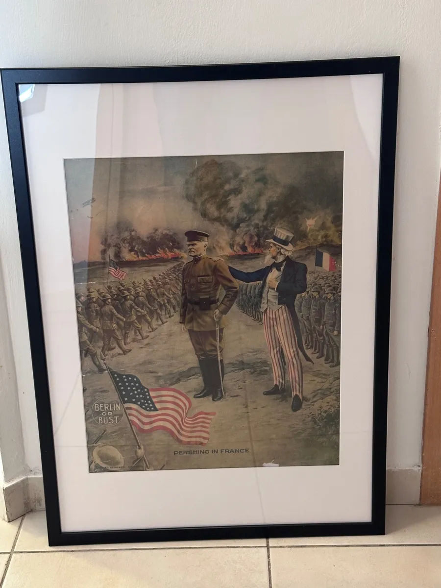 Original 1917 WWI poster