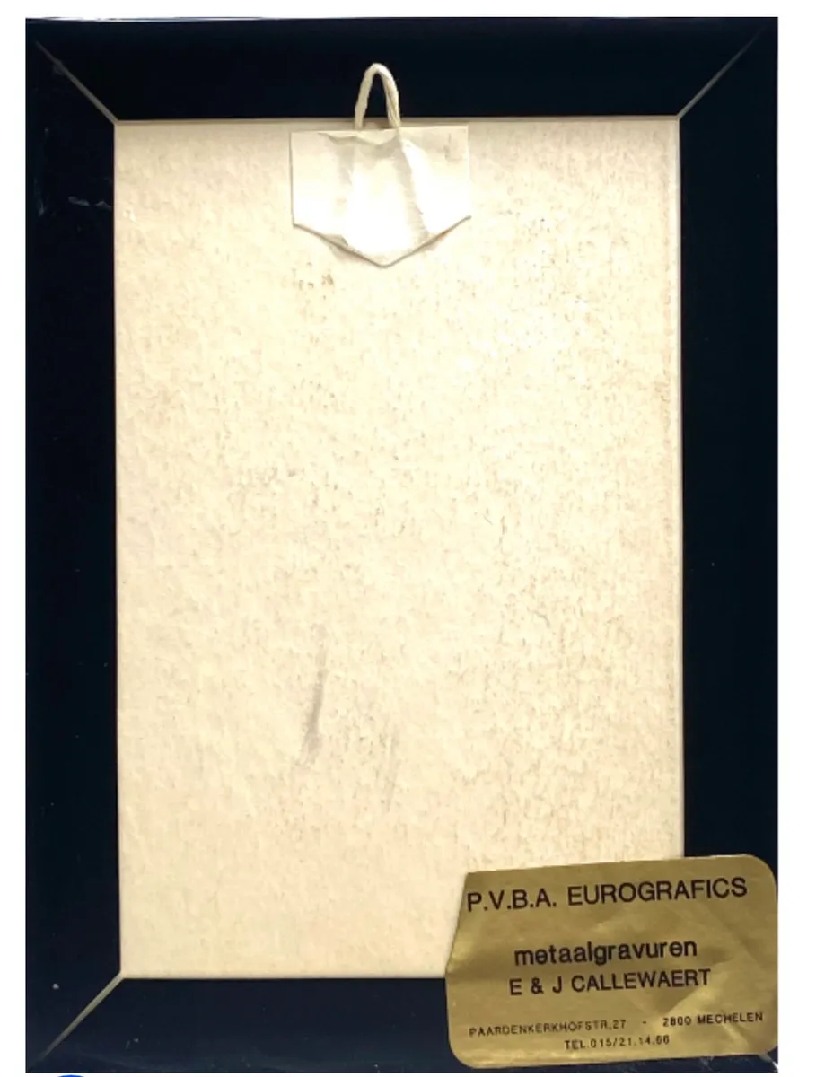 Vintage 1980s Popeye the Sailor Man - Original Belgian Foil Art 2