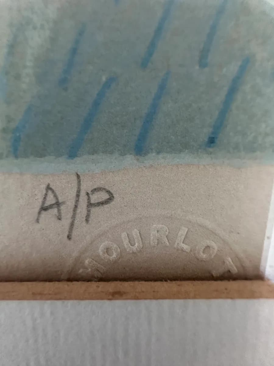 Nahum Gutman Signed Lithograph, Artist's Proof (A/P), Mourlot Blind Stamp 5