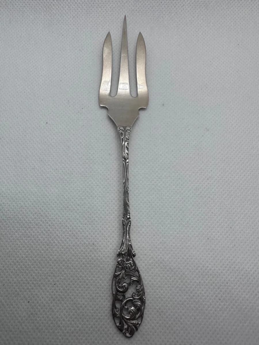 Dutch 833 Silver Pastry Server Fork