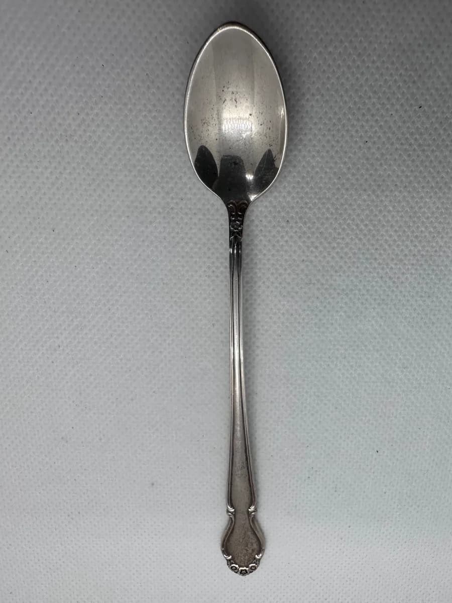 Rogers Wedding Bells Sterling Silver Teaspoon
