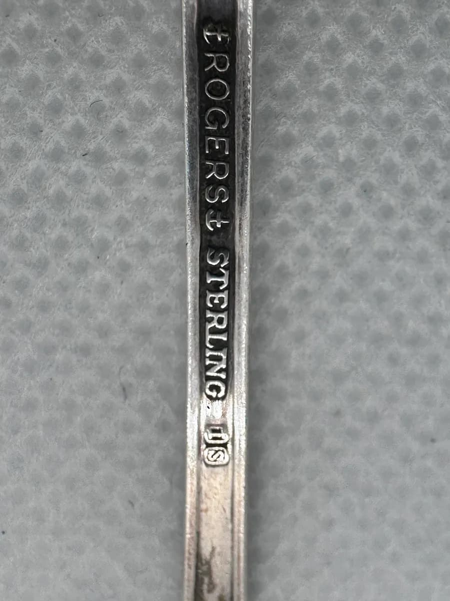 Rogers Wedding Bells Sterling Silver Teaspoon 4