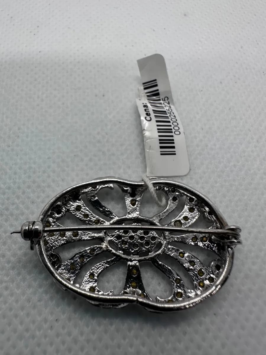 Sterling Silver Art Deco-Style Brooch - New Old Stock 5