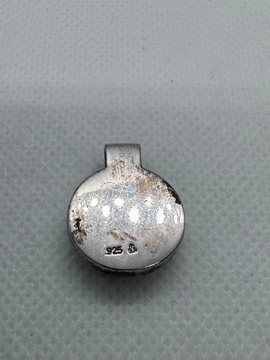 Sterling Silver Mother-of-Pearl Pendant 2