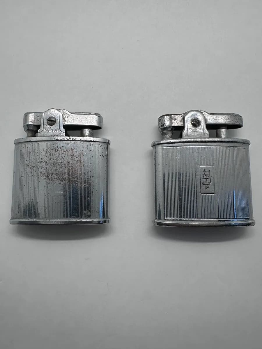 Vintage Ronson and Manorlite Lighters