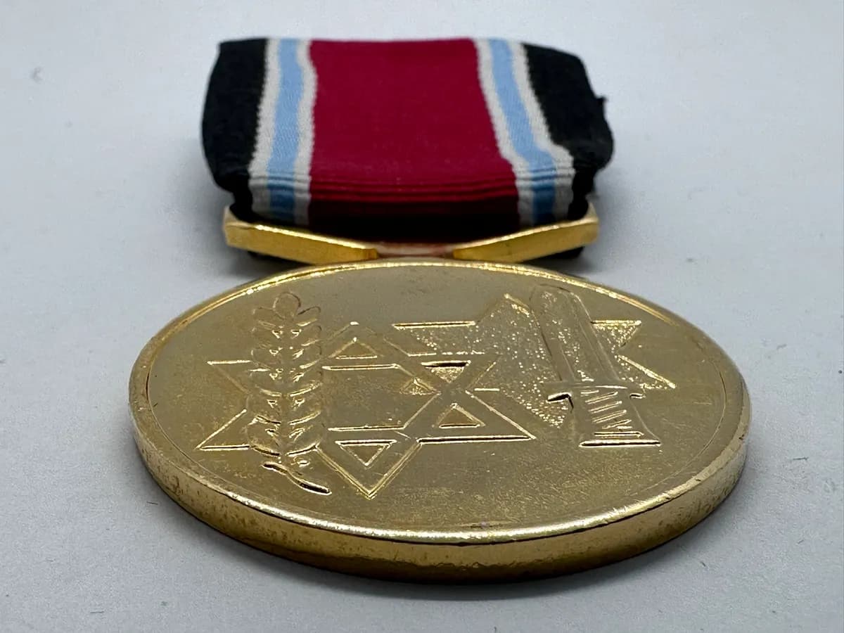 Israel Fighters Against Nazis Medal (World War II Veteran Award) 5
