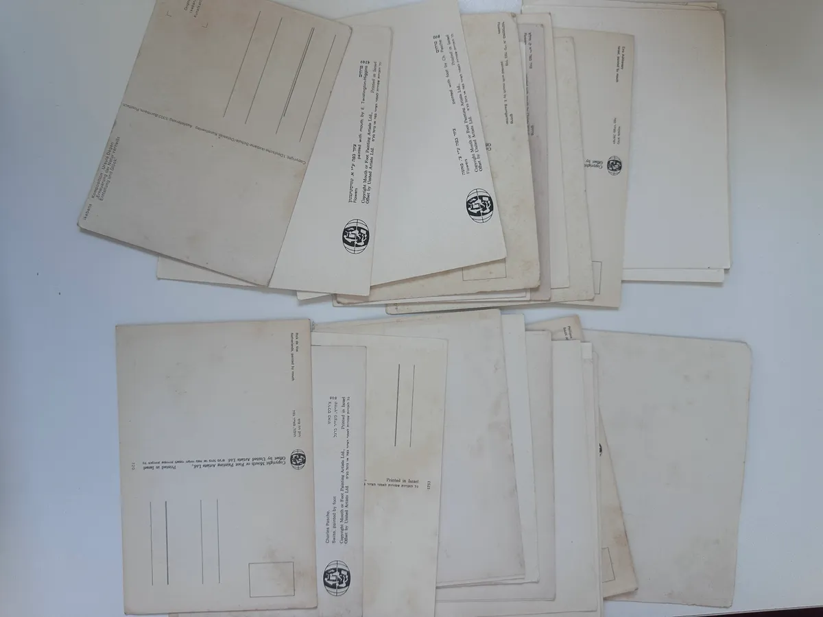 12 Vintage Rosh Ha-Shana Greeting Card Bundle 5