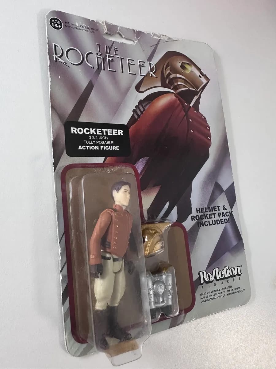 The Rocketeer ReAction 3.75" Action Figure, Funko x Super7, Carded 2