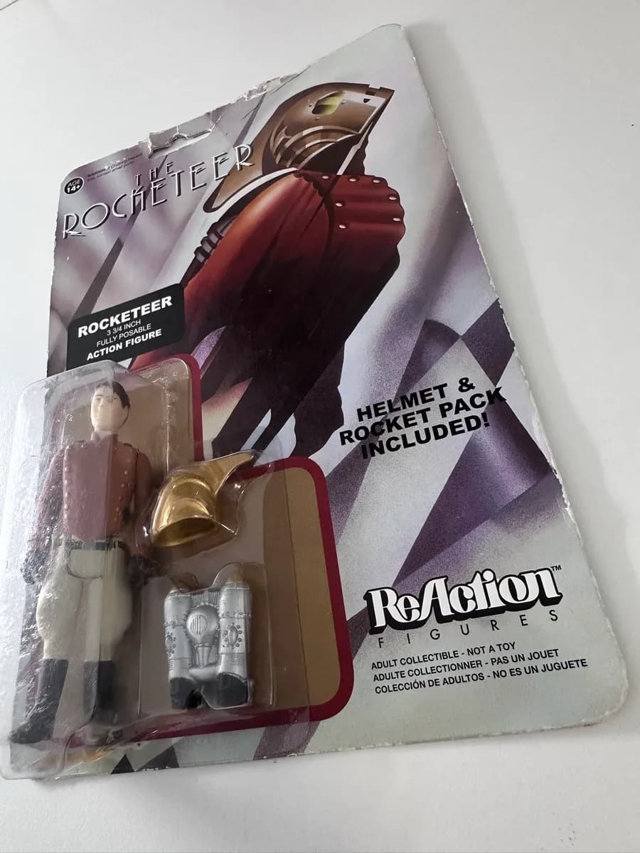 The Rocketeer ReAction 3.75" Action Figure, Funko x Super7, Carded 4