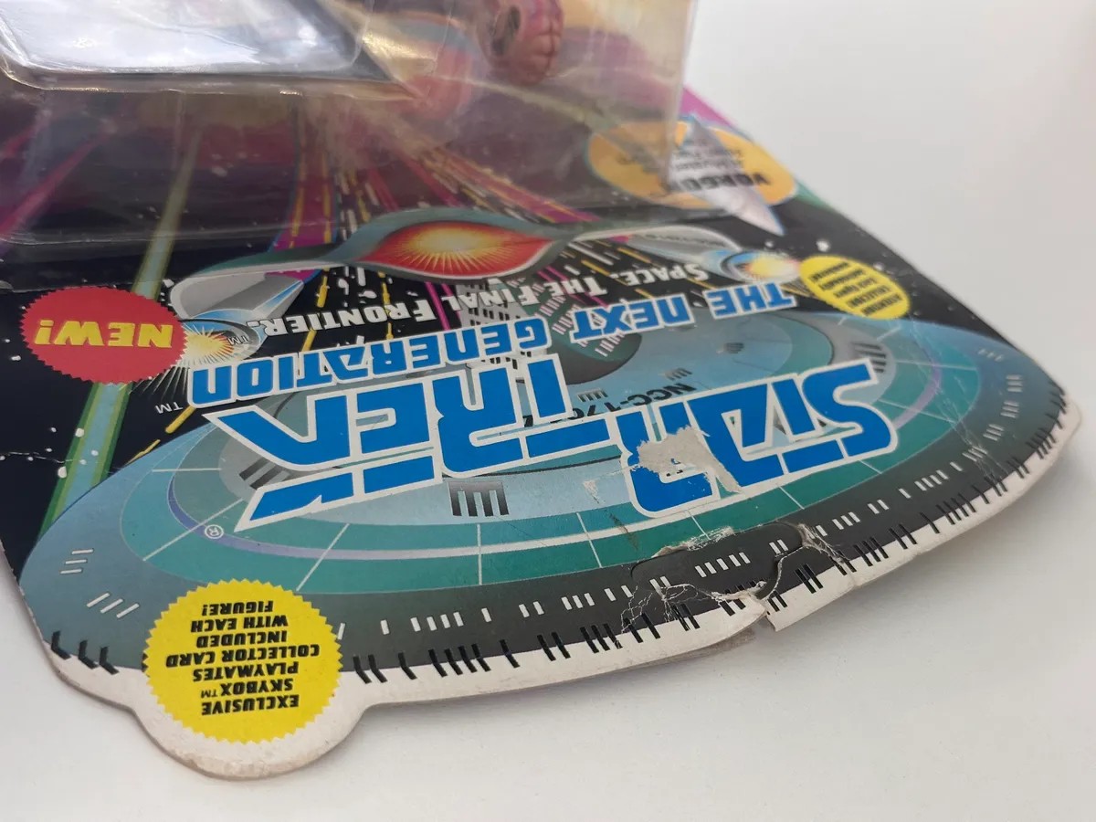 Star Trek The Next Generation "The Vorgon" Action Figure, Playmates 1993, Carded 6