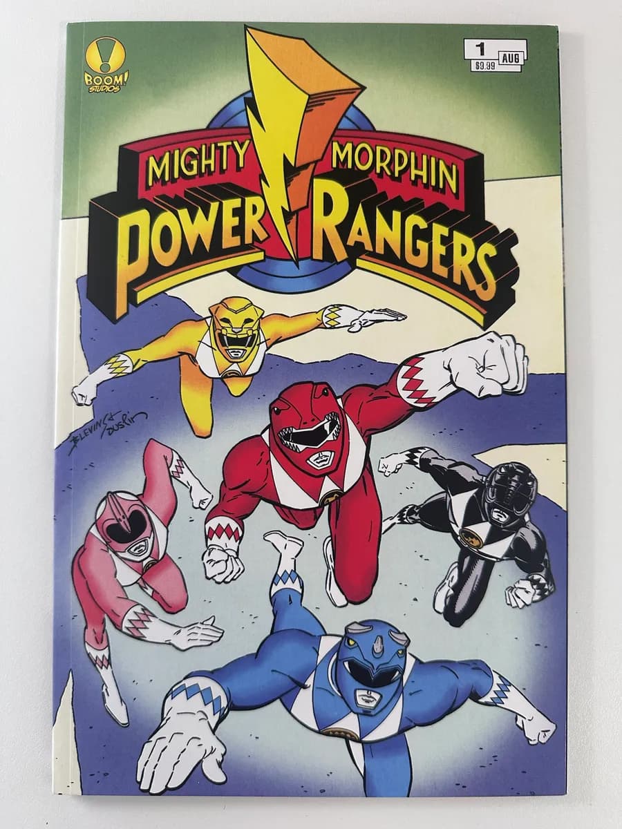 Mighty Morphin Power Rangers 30th Anniversary Special #1, Blevins Variant Cover, BOOM! Studios 2023