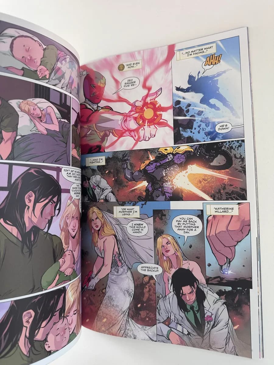 Mighty Morphin Power Rangers 30th Anniversary Special #1, Blevins Variant Cover, BOOM! Studios 2023 4
