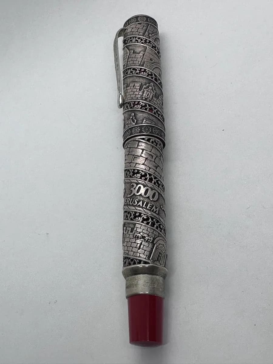 Omas Jerusalem 3000 925 Sterling Silver Limited Edition Pen 2