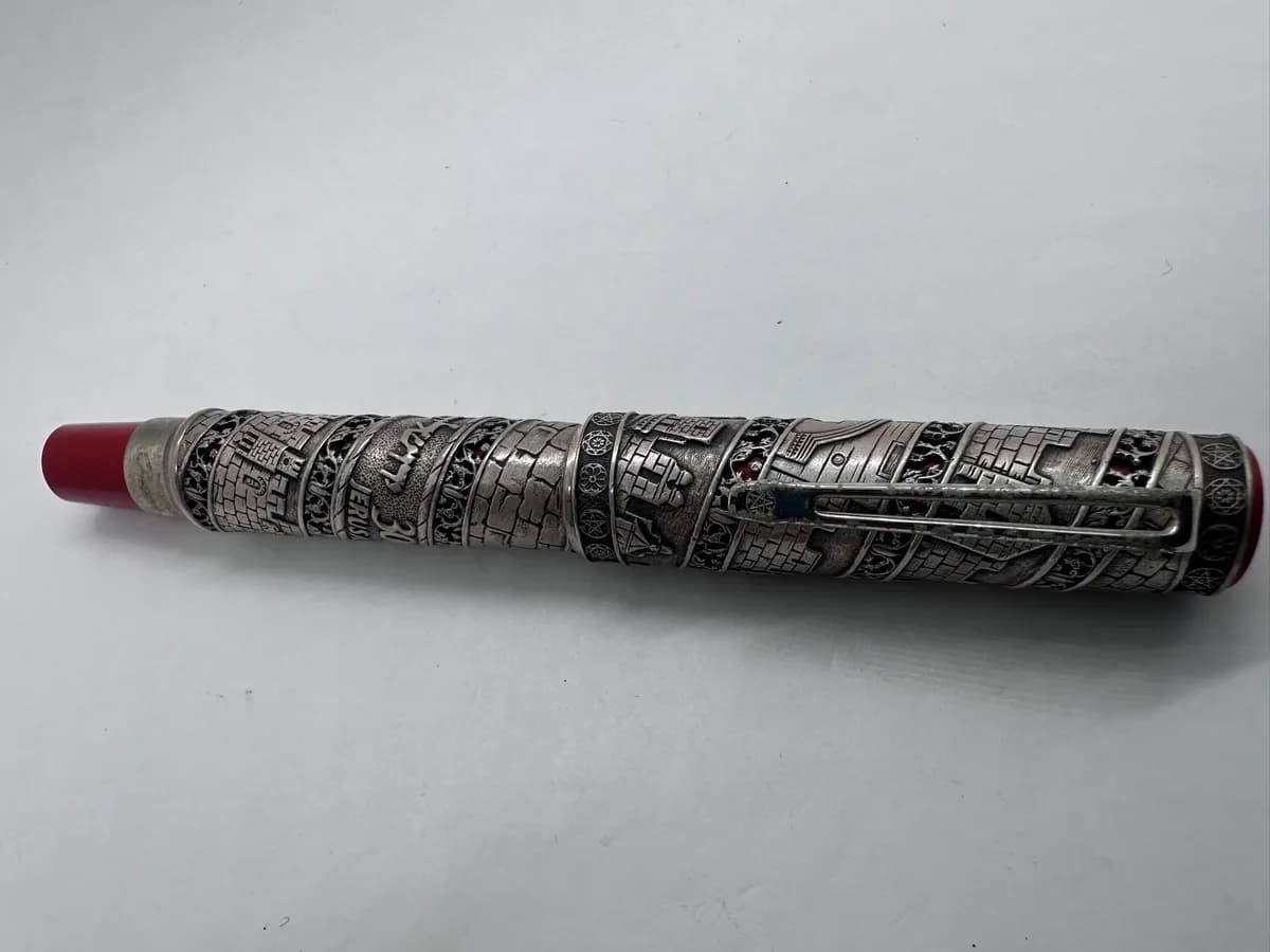 Omas Jerusalem 3000 925 Sterling Silver Limited Edition Pen 3