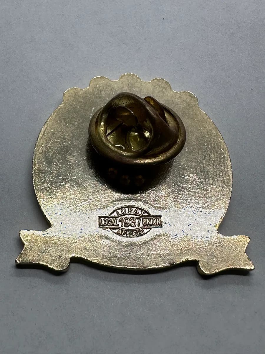Pair of APWU American Postal Workers Union Region Pins, Eastern and Western Region 4
