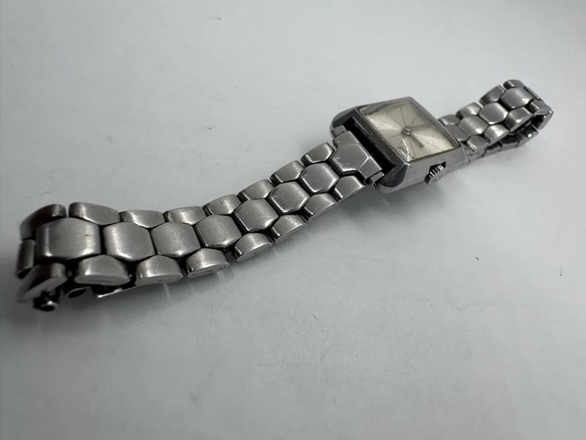 Vintage DOXA Grafic Ladies Swiss Mechanical Watch, 1960s, Duxot Bracelet, For Repair 3