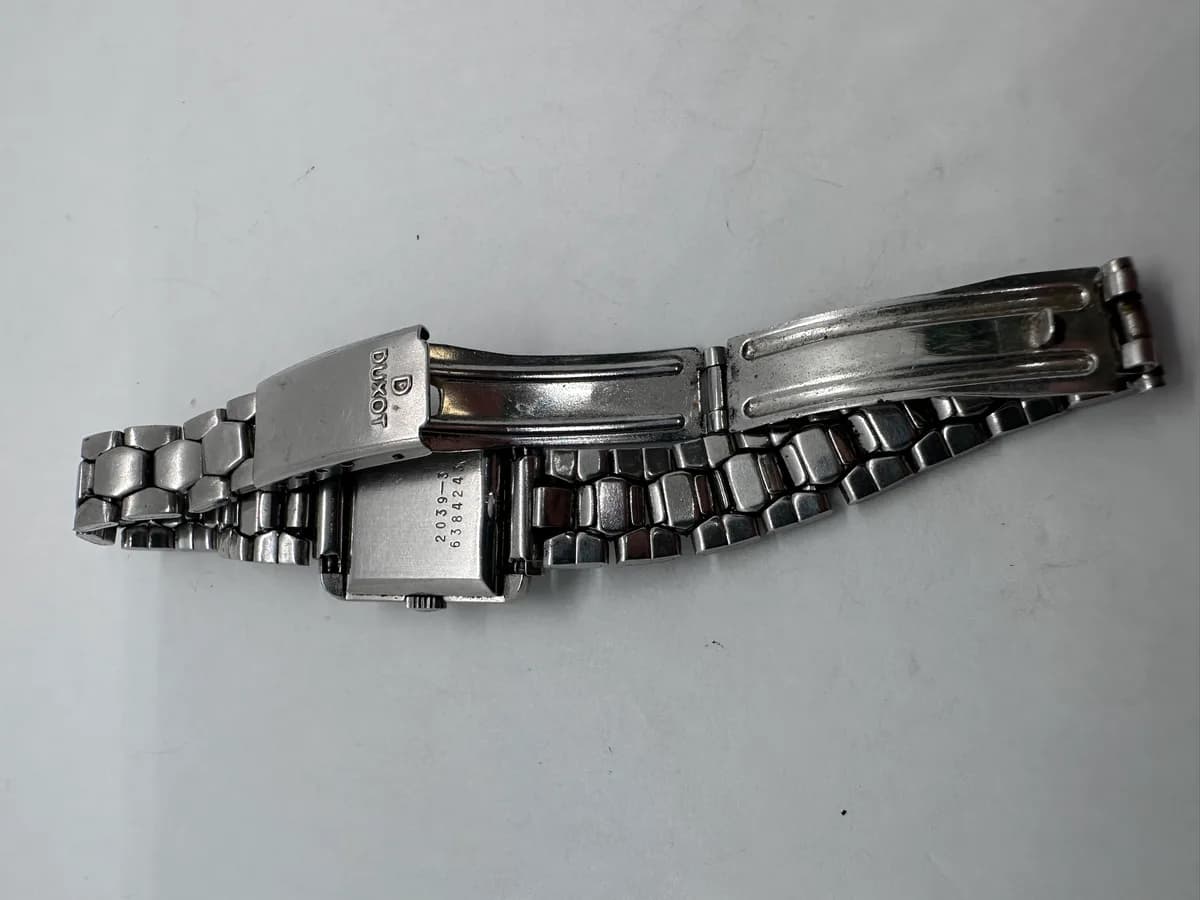 Vintage DOXA Grafic Ladies Swiss Mechanical Watch, 1960s, Duxot Bracelet, For Repair 5