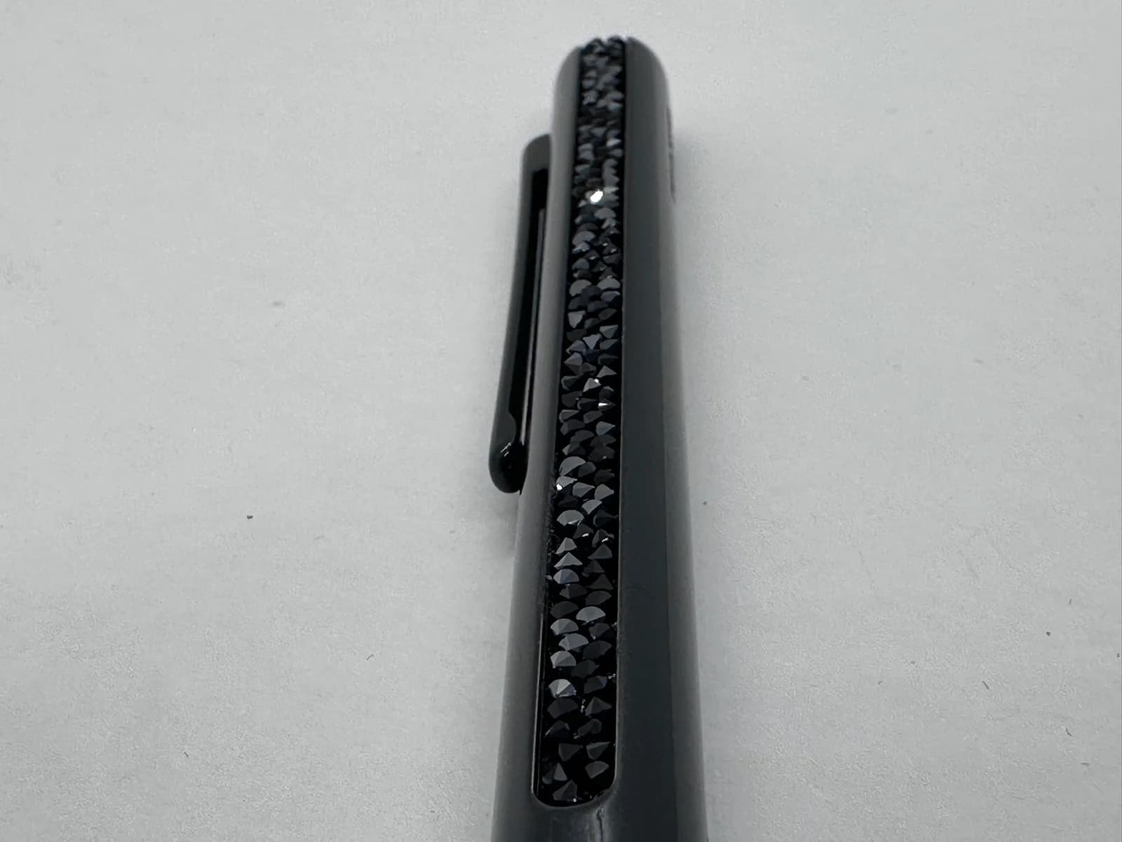 Swarovski Crystal Shimmer Ballpoint Pen, Black Lacquer with Jet Crystals 5
